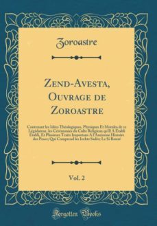 zend-avesta, ouvrage de zoroastre, vol. 2-9781391903354