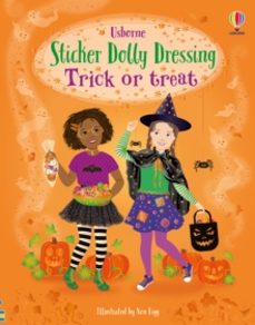 sticker dolly dressing trick or treat-fiona watt-9781803707754