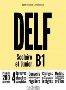 delf b1 scolaire et junior+dvd rom-9782014016154