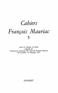 -françois mauriac-9782246788454