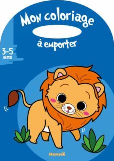 mon coloriage a emporter (4-6 ans) (lion)-9782508051654