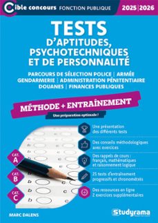 tests daptitudes, psychotechniques et de personnalite - methode + entrainement - categories a, b et c - edition 2025-2026 (ebook)-9782759054954