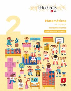 cuaderno de matematicas. 2º primaria. 1 trimestre. matices-9788410551954