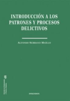 introduccion a los patrones y procesos delictivos-9788411222754