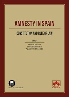 amnesty in spain. constutution and rule of law-9788411944854