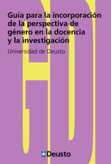 guia para la incorporacion de la perspectiva de genero en la docencia y la investigacion (ebook)-9788413251554
