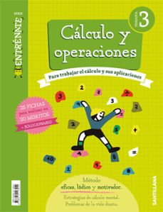 entrenate. cuaderno calculo 3 primaria-9788414113554