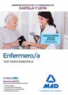 enfermero/a de la administracion de la comunidad de castilla y leon. test materias especificas castilla leon-9788414235454