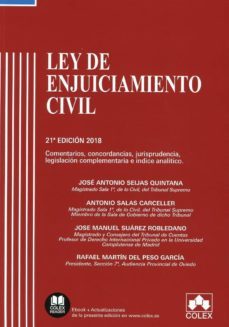 ley de enjuiciamiento civil 21ª edicion-9788417135454