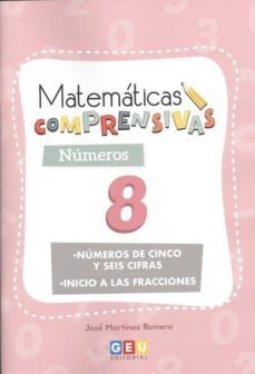 matematicas comprensivas. numeros 8-jose martinez romero-9788417748654