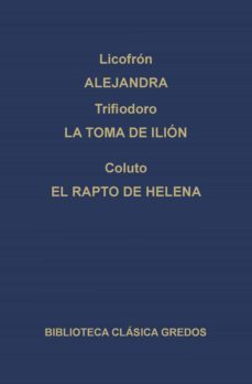 alejandra. la toma de ilion. el rapto de helena. (ebook)-9788424931254