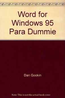 word windows 95 para dummies-9788428323154