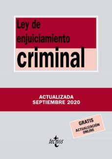 ley de enjuiciamiento criminal (4ª ed.)-9788430980154