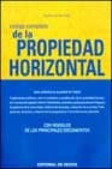 codigo completo de la propiedad horizontal: con modelos de los pr incipales documentos-eva marchal bermudez-9788431529154