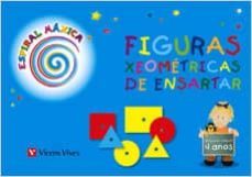 caixa figuras xeometricas de ensartar.       infantil 4 años ( galicia)-9788431697754