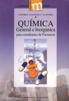 quimica general e inorganica para estudiantes de farmacia-cristobal valenzuela calahorro-9788433829054