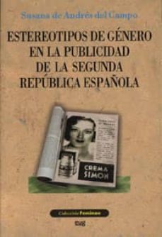 estereotipos de genero en la publicidad de la segunda republica española-9788433836854