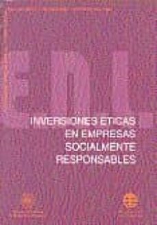 inversiones eticas en empresas socialmente responsables-marta de la cuesta gonzalez-9788436246254