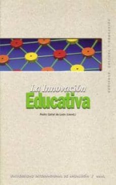 la innovacion educativa-pedro cañal de leon-9788446017554