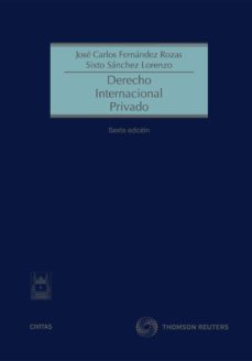 derecho internacional privado (6ª ed)-jose c. fernandez rozas-9788447036554