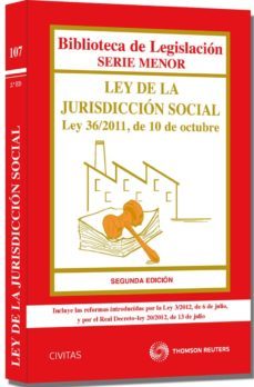 ley de la jurisdiccion social (adaptado a la ley reforma laboral) (2ª ed)-9788447039654