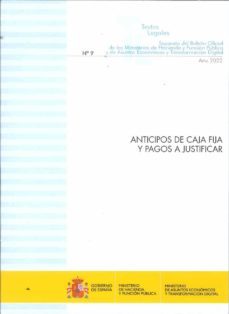 anticipos de caja fija y pagos a justificar-9788447611454