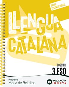 maria de bell-lloc 3º eso. dossier. llengua catalana innova 2-9788448961954