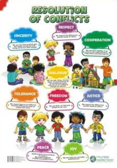 values / resolution of conflicts (ingles) (ref. 22-007) (varillad a y tuvo pvc esmerilado)-9788461351954