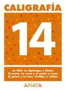 caligrafia 14 (primaria) (ed. 2004)-andrea pastor-9788466727754