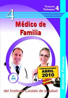 medico de familia de atencion primaria del instituto catalan de l a salud. temario volumen iv-9788467640854