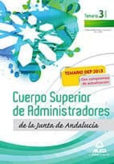 cuerpo superior de administradores [especialidad gestion financiera (a1 1200)] de la junta de andalucia. temario. volumen-9788467694154