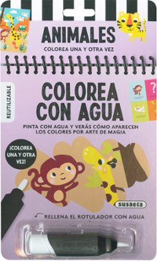 animales. colorea con agua-9788467786354