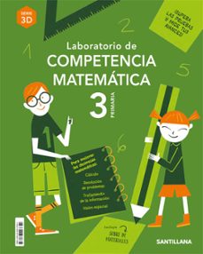 laboratorio de competencia matematica 3º primaria serie 3d-9788468027654