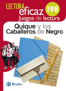 quique y los caballeros de negro juego de lectura: 198-9788469616154