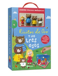 ricitos de oro y los tres osos ¡con 4 preciosos muñequitos!-9788469629154