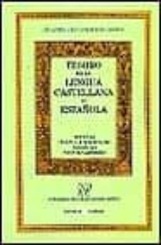 tesoro de la lengua castellana o española (2ª ed.)-sebastian de covarrubias orozco-9788470396854