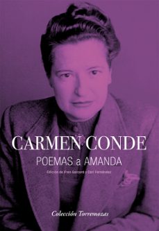 poemas a amanda-carmen conde-9788478398454