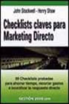checklists claves para marketing directo-9788480887854