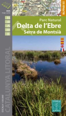 mapa delta de l ebre - serra de montsia (1:50000)-9788480908054