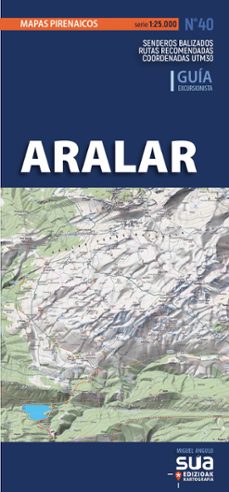 aralar (mapas pirenaicos 1:25000)-miguel angulo-9788482167954