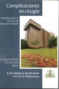 complicaciones en cirugia: contribuciones al ix curso de avances en cirugia-9788483171554