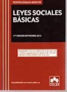 leyes sociales basicas (11ª ed.)-9788483423554