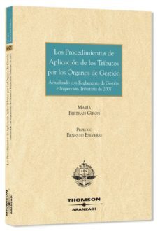 procedimietos de aplicacion de tributos por organos-maria bertran giron-9788483555354