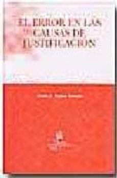 el error en las causas de justificacion-9788484560654