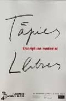 tapies: escriptura material (ed. bilingue catalan-ingles)-9788488786654