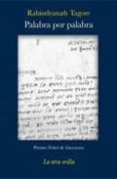 palabra por palabra-rabindranath tagore-9788492451654