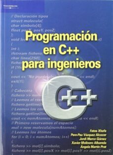 programacion en c++ para ingenieros-fatos xhafa-9788497324854