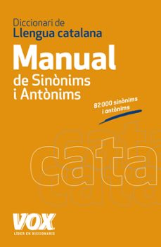diccionari manual de llengua catalana: sinonims i antonims (2ª ed )-9788499740454