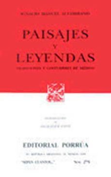 paisajes y leyendas-ignacio manuel altamirano-9789684323254