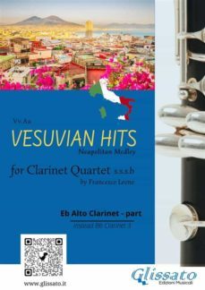 (eb alto clarinet instead bb 3) vesuvian hits for clarinet quartet (ebook)-9791220889254